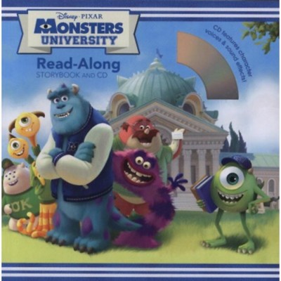Disney Pixar Monsters University Read-Along Storybook and CD - Ted Kryczko foto