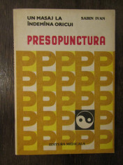 PRESOPUNCTURA-SABIN IVAN foto