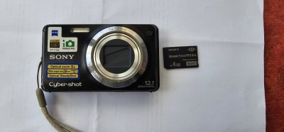 Aparat foto digital Sony Cyber-shot DSC-W270 ,12.1MP + CARD 4 GB , FUNCTIONEAZA . foto