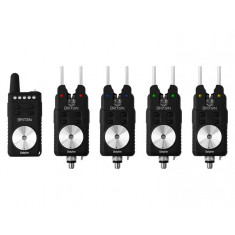 Set avertizori/senzori wireless Delphin BRITON, 4+1, negru