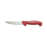 Cutit de transat si injunghiat profesional 15cm, lama otel 5Cr15MoV, maner Nylon rosu Breckner Germany