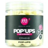 Pop Up MAINLINE Hi-Visual Baits, Fluo Yellow, Crab IB, 15mm, 250ml