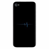 Husa silicon pentru Apple Iphone 4 / 4S, Heartbeat