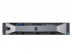 Server DELL PowerEdge R730, Rackabil 2U, 2 Procesoare Intel Ten Core Xeon E5-2660 v3 2.6 GHz, 32 GB DDR4 ECC Reg, 8 x 1 TB SSD NOU, Raid Controller foto