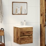 vidaXL Cabinet Chiuvetă Lemn Vechi 41x38.5x45 cm Lemn Ingineresc