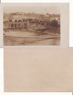 Braila -tipuri-Dunarea, portul- militara, WWI, WK1 foto