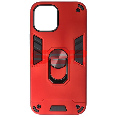 Toc TPU+PC Armor Ring Case Apple iPhone 12 Pro Max Red foto