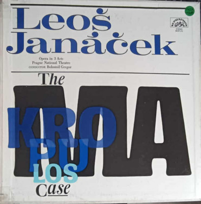 Disc vinil, LP. The Makropulos Case (Opera In 3 Acts) SETBOX 2 DISCURI VINIL-LEOS JANACEK foto