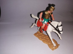 bnk jc Figurina de plastic - Timpo - cavalerist roman foto