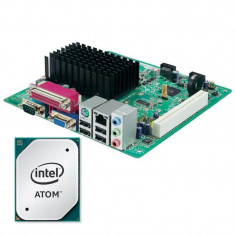 Kit Placa de Baza Refurbished Mini-ITX Intel D2500HN, Intel Atom D2500, Shield foto