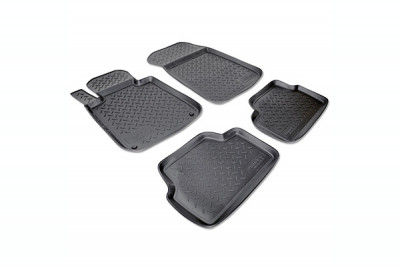 SET COVORASE AUTO CAUCIUC FIT BMW 1 (E87.E81) (2004-2011) - 4 PCS foto