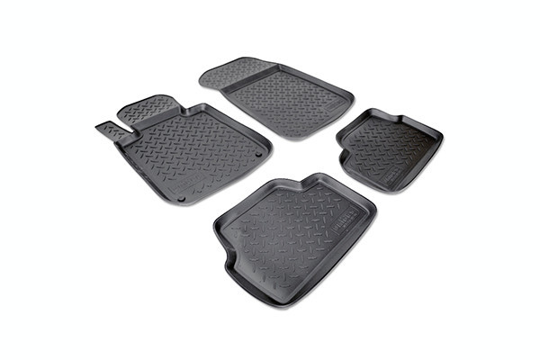 SET COVORASE AUTO CAUCIUC FIT BMW 1 (E87.E81) (2004-2011) - 4 PCS