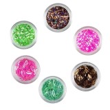 Set decorativ pentru arta unghiilor 6pcs