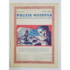 POLITIA MODERNA , REVISTA LUNARA DE SPECIALITATE , LITERATURA SI STIINTA , ANUL VI , NR. 60-61 , FEBRUARIE - MARTIE , 1931