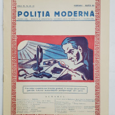 POLITIA MODERNA , REVISTA LUNARA DE SPECIALITATE , LITERATURA SI STIINTA , ANUL VI , NR. 60-61 , FEBRUARIE - MARTIE , 1931