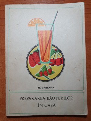 prepararea bauturilor in casa - din anul 1969 foto