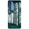 Husa compatibila cu Motorola Edge 20 Lite model Foggy forest, Silicon, TPU, Viceversa, Transparent, Carcasa