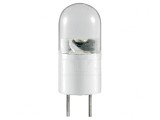 Lampă LED G4 12V 0,3W Alb Cald 2700K, Goobay