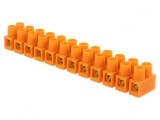 Regletă de Conexiuni cu Șurub 16mm2 76A 12 Piste