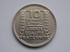 10 FRANCS 1949 FRANTA foto