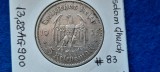 Moneda Argint Germania 5 Mark 1935 A, Potsdam Church - Argint