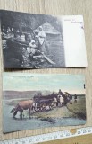 Cumpara ieftin LOT 2 CARTE POSTALA DE COLECTIE -SALUTARI DIN ROMANIA -COSTUME POPULARE