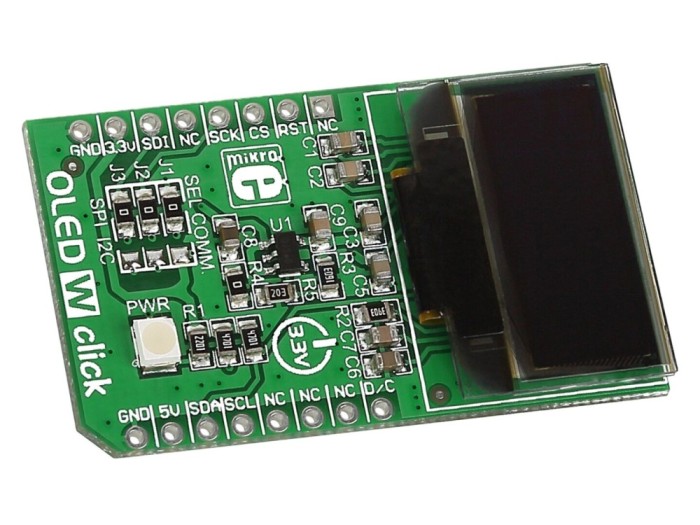 Placă prototip OLED I2C/SPI 3.3V