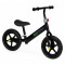 Bicicleta fara Pedale cu Roti din Spuma EVA Ecotoys JM-763 Negru