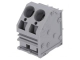 Regletă Conexiuni PCB Unghi 10mm 2 Piste