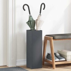 vidaXL Suport Umbrele Antracit Metal Standard Suport Umbrele foto