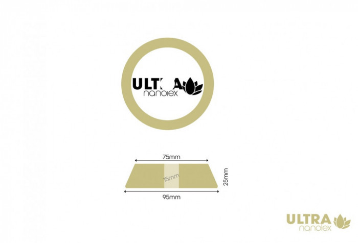 Burete Polish Super Abraziv Nanolex Ultra Cut Pad, DA, 95x25x75mm