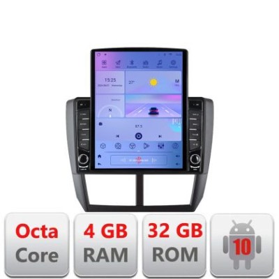 Navigatie Subaru Forester 2007-2013 G-SU01 ecran tip TESLA 9.7&amp;quot; cu Android Radio Bluetooth Internet GPS WIFI 4+32GB DS CarStore Technology foto