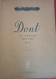 Partitura - 24 Studii pentru vioară, Op. 37 - Jakob Dont (1965)