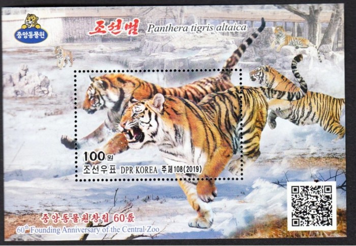 COREEA DE NORD 2019 FAUNA TIGRI