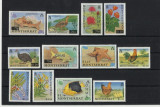 Montserrat MNH - fauna pasari pesti flora supratipar ohms - rar, Nestampilat