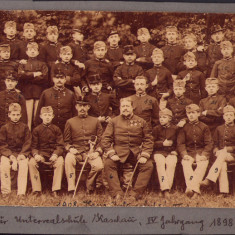 HST P2/506 Poză Militar Unterrealschule Kaschau 1898