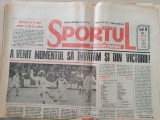 Sportul romanesc 16 aprilie 1993-fotbal romania-cipru 2-1,articol UTA arad
