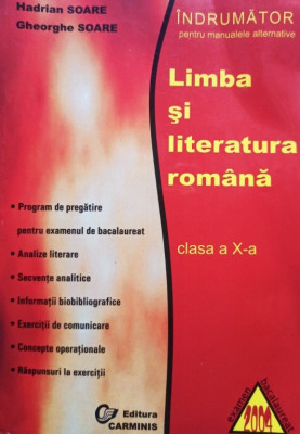 Limba si literatura romana clasa a Xa foto