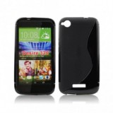 HUSA SILICON S-LINE HTC DESIRE 320 NEGRU