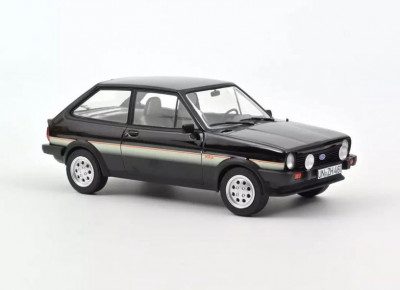 Macheta auto Ford Fiesta XR2 negru 1981, 1:18 Norev foto