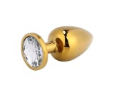 Dildo anal Rosy Golden Large Metal