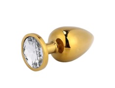 Dildo anal Rosy Golden Large Metal