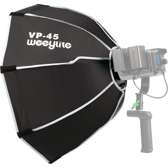 Softbox octogonal Weeylite VP-45 cm pentru lampile Ninja / Forza DESIGILAT INCOMPLET