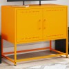 VidaXL Dulap TV, galben muștar, 68,5x39x60,5 cm, oțel 846473