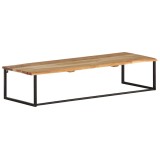 Cumpara ieftin Cuier cu margine naturala, 100x35x22 cm, lemn masiv de acacia