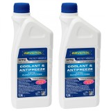 Cumpara ieftin Pachet 3 litri Antigel concentrat Ravenol HTC protect MB 325.0 albastru