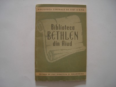 Biblioteca Bethlen din Aiud foto