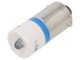 Lampă de control LED albastru 24V
