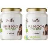 Pachet Ulei de Cocos RBD Ecologic/Bio 500ml+500ml