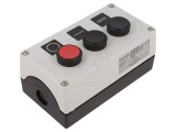 Cutie de Comandă 3 Butoane IP67 Plastic